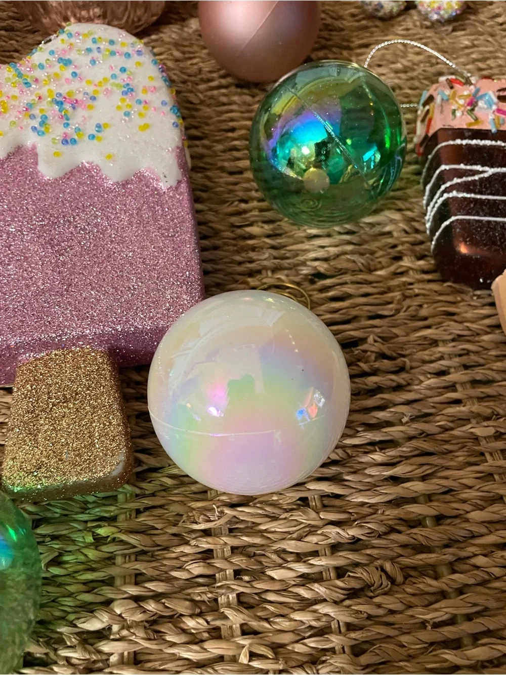 Cupcake Icecream Sweets Ornaments